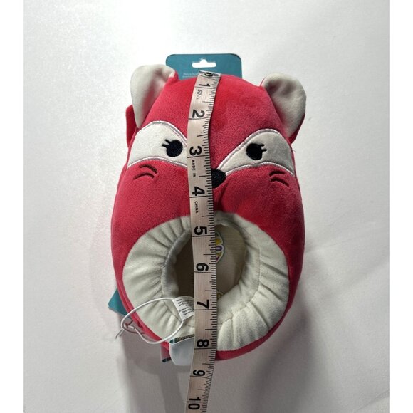 Squishmallows Girls Slippers Plush Lightweight Red Fifi the Fox Size 11-12 NEW - Picture 6 of 7